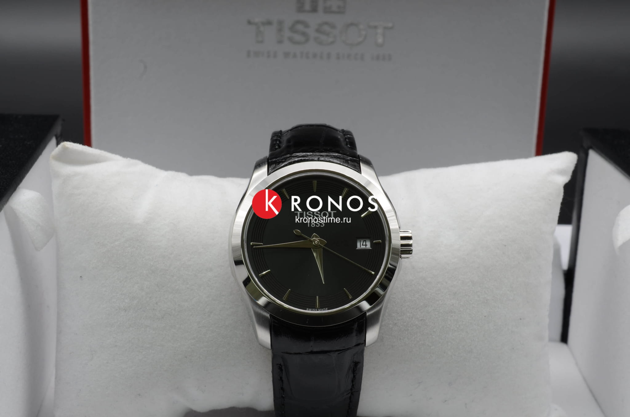 Tissot Tissot Couturier Lady T035.210.16.051.01, t-classic швейцария женские часы на браслете кожаный боковой вид